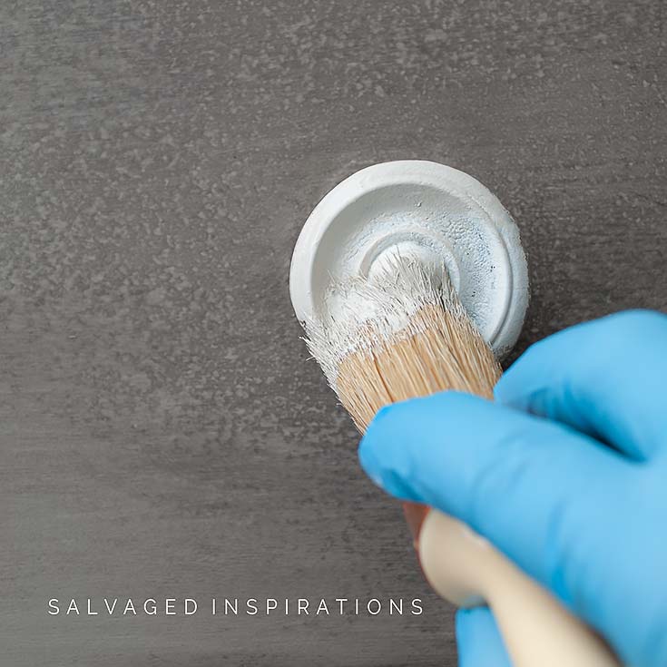 Painting Dresser Knob