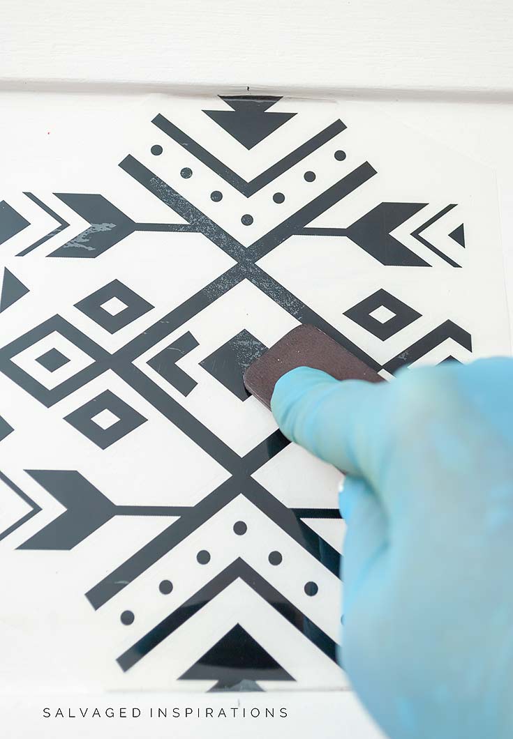 Rubbing On Folk I Furniture Transfer