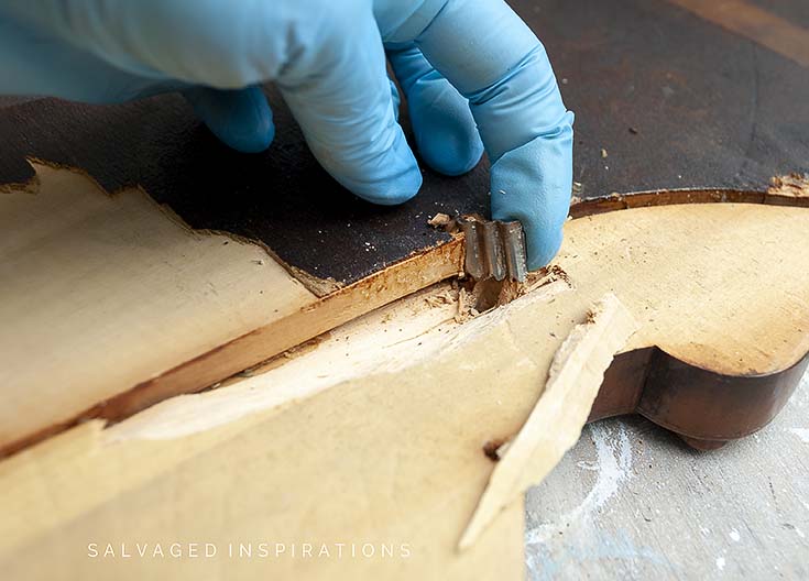 Removing Screws and Fasteners From Mirror