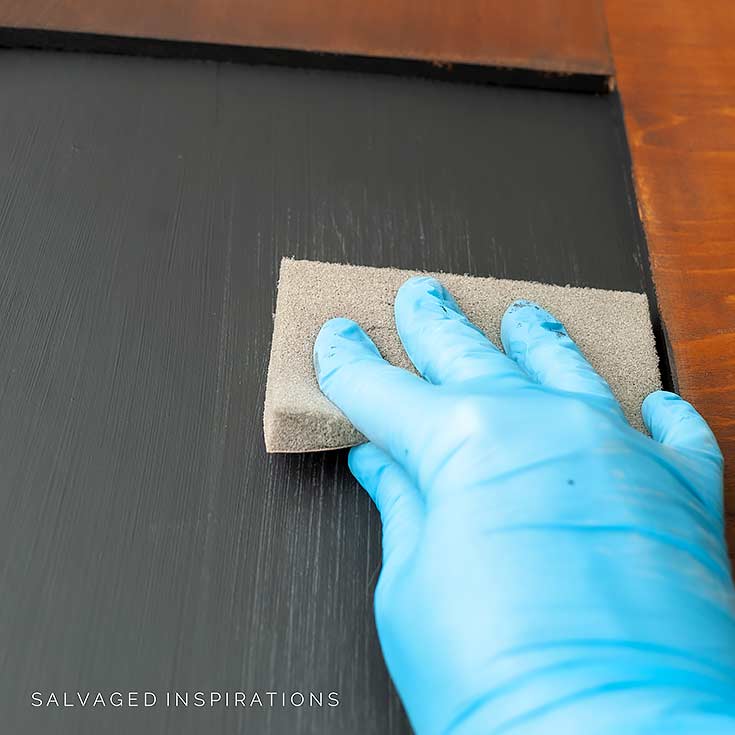 Sanding Chalkboard Paint Between Coats