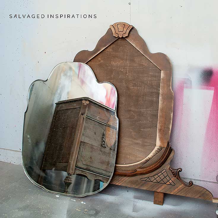 Vintage Mirror Off Dresser