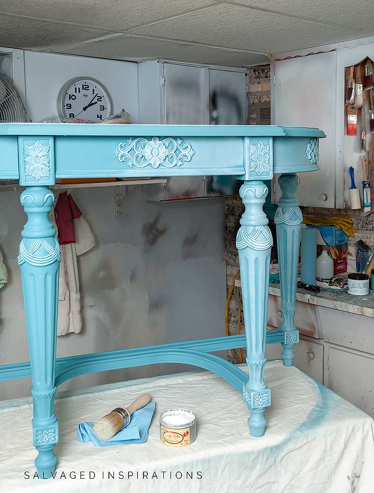 Waxing Entry Hall Table