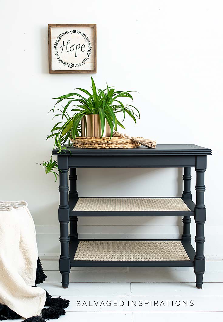 Cane Webbing Furniture Side Table