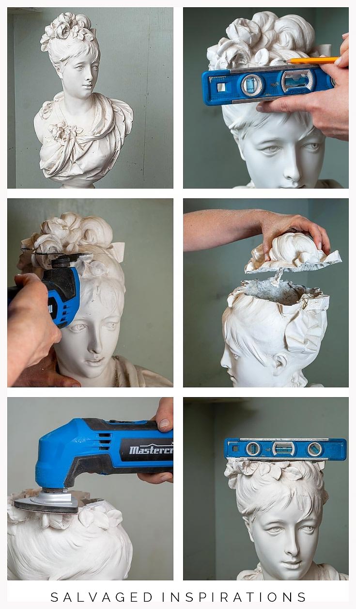 How To Make A Head Planter Pot