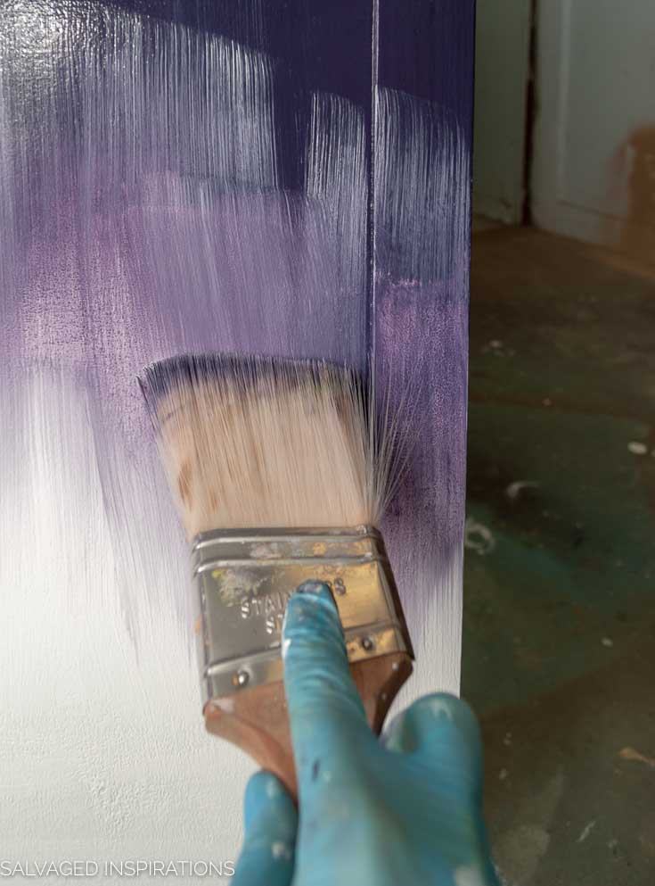 Blending Paint On Dresser