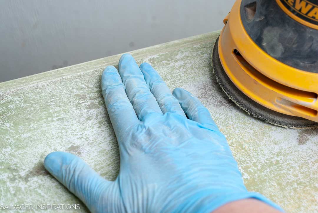 Sanding A Dresser