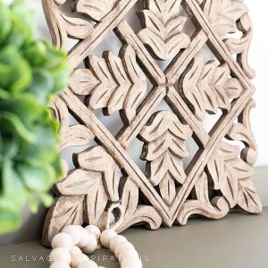 Wall Art Painted In Faux Wood Look IG