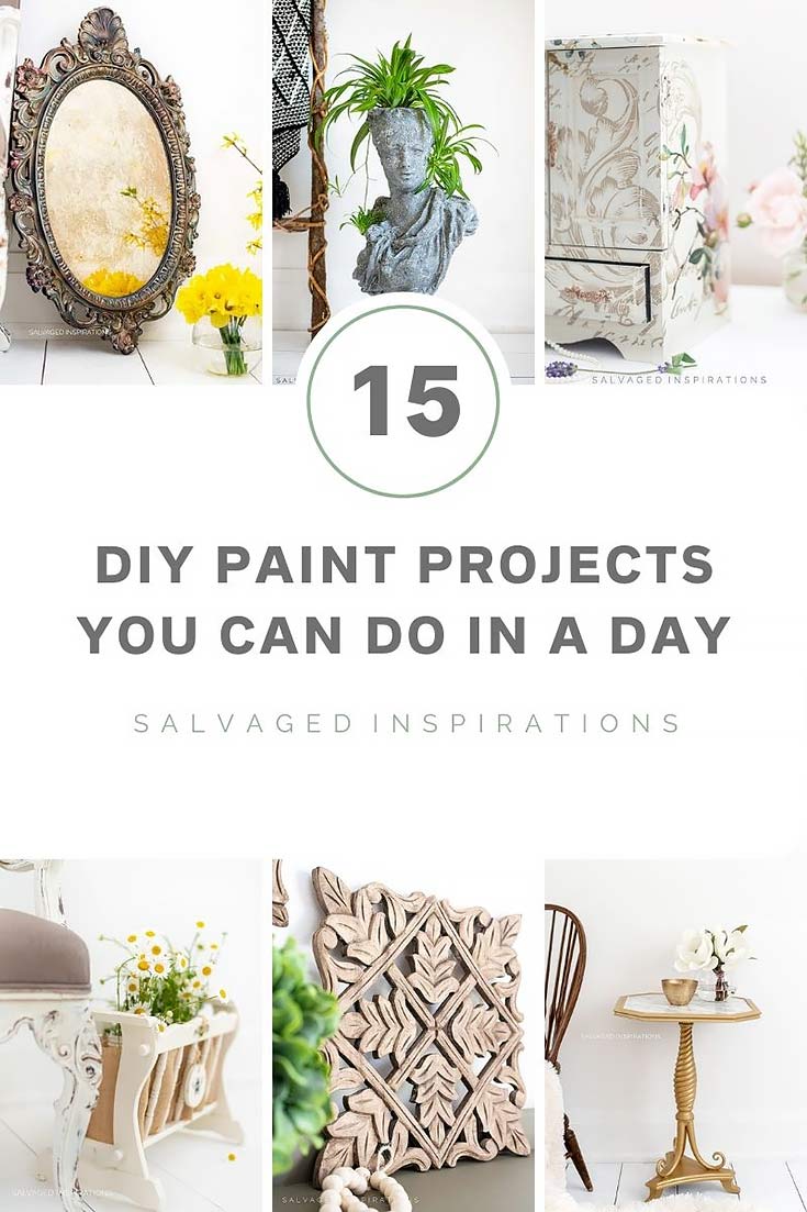 15 DIY Paint Projects Salvaged INspirations