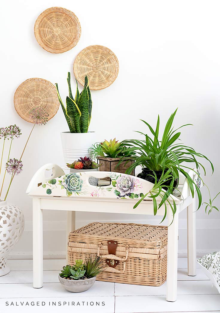 Butlers Tray Table Makeover_