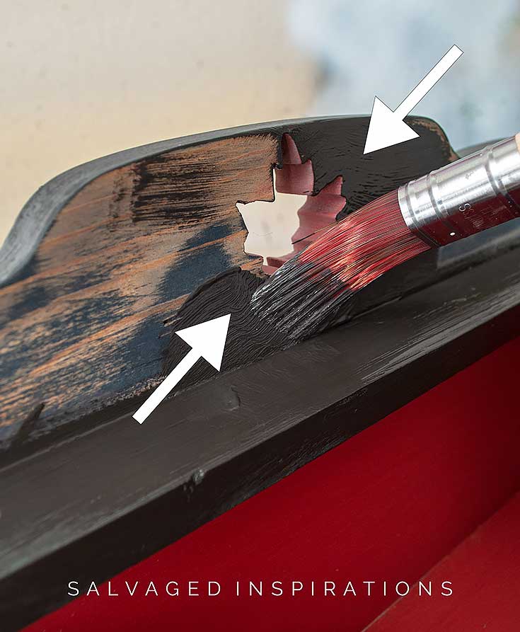 Painting on A 45 degree angle