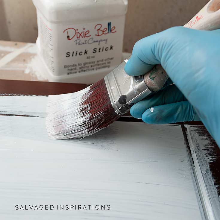 Slick Stick on Tray Table