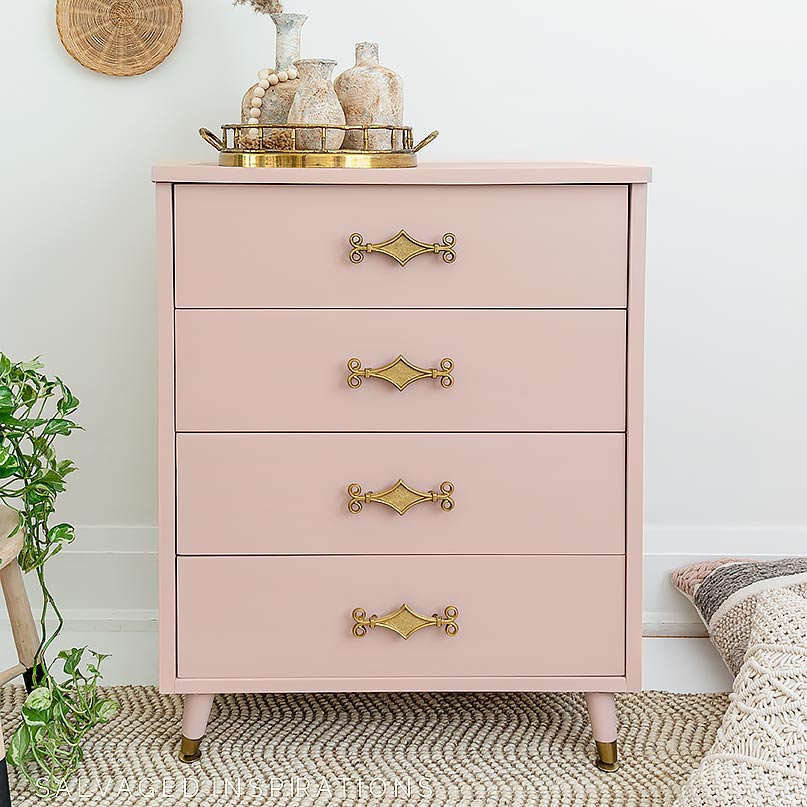 Before and After Conch Dresser