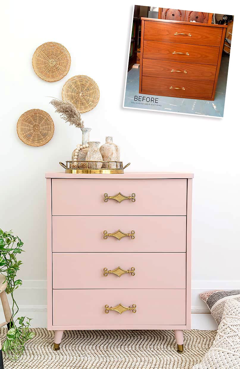 Before and After Dresser