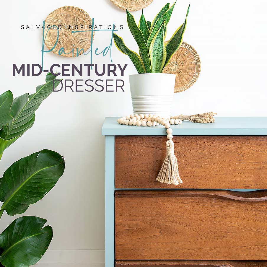 Painted Mid-Century Dresser txt