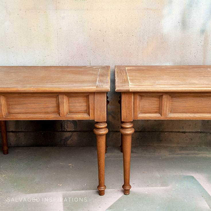 Scuff Sanded Side Tables