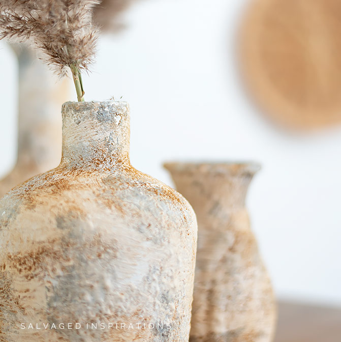 Upcycled Glass Vases Pottery Barn Hack IG