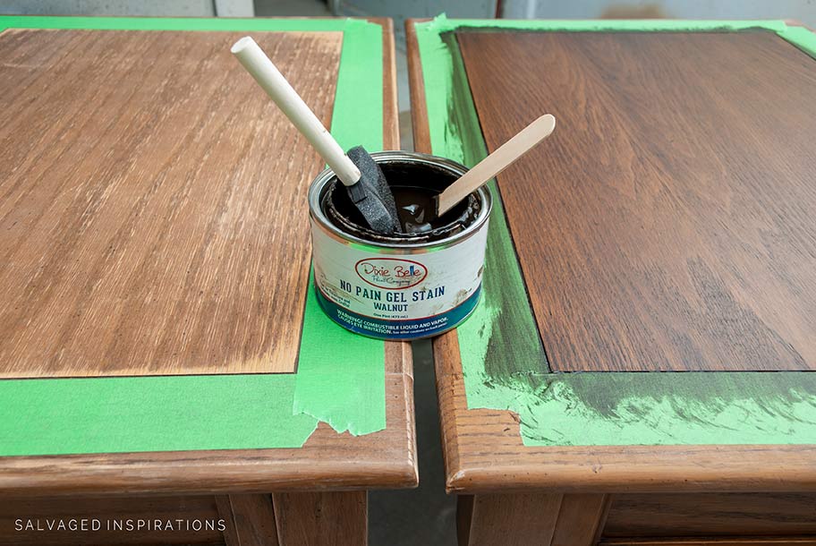 Walnut Gel Stain by Dixie Belle