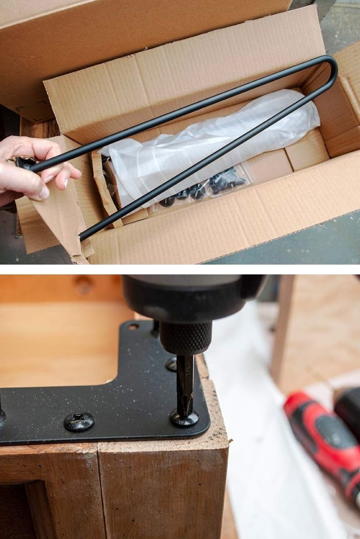 Adding HairPin Table Legs