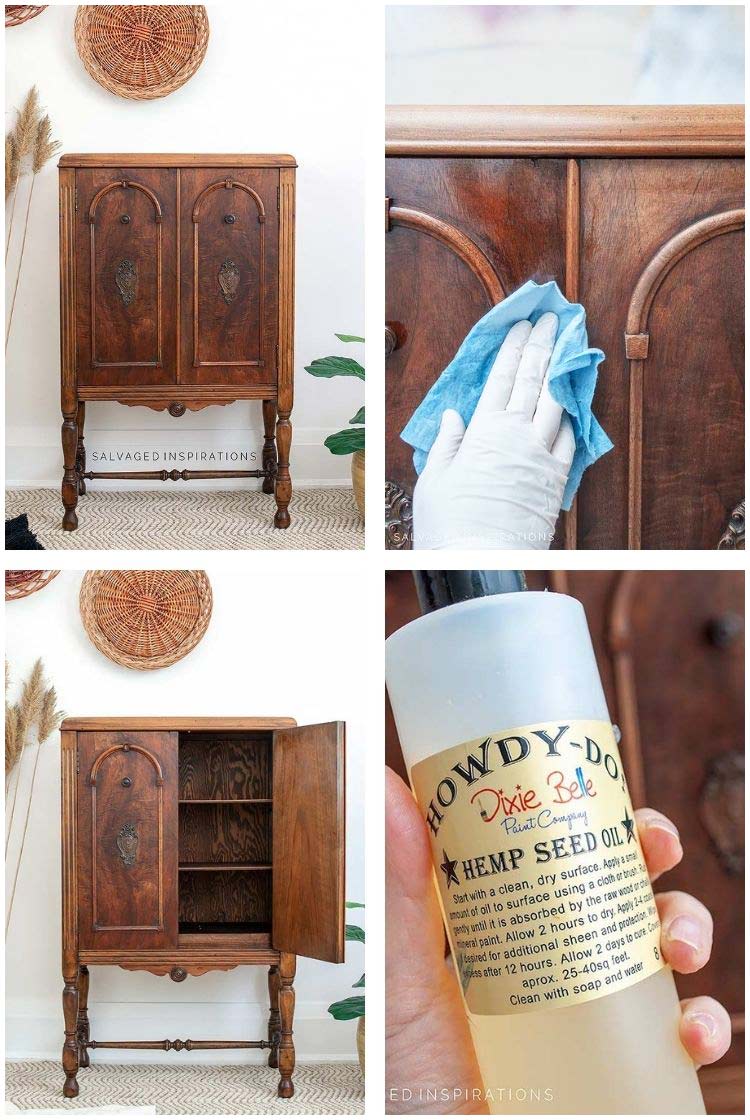 Dixie Belle Hemp Seed Oil For Furniture