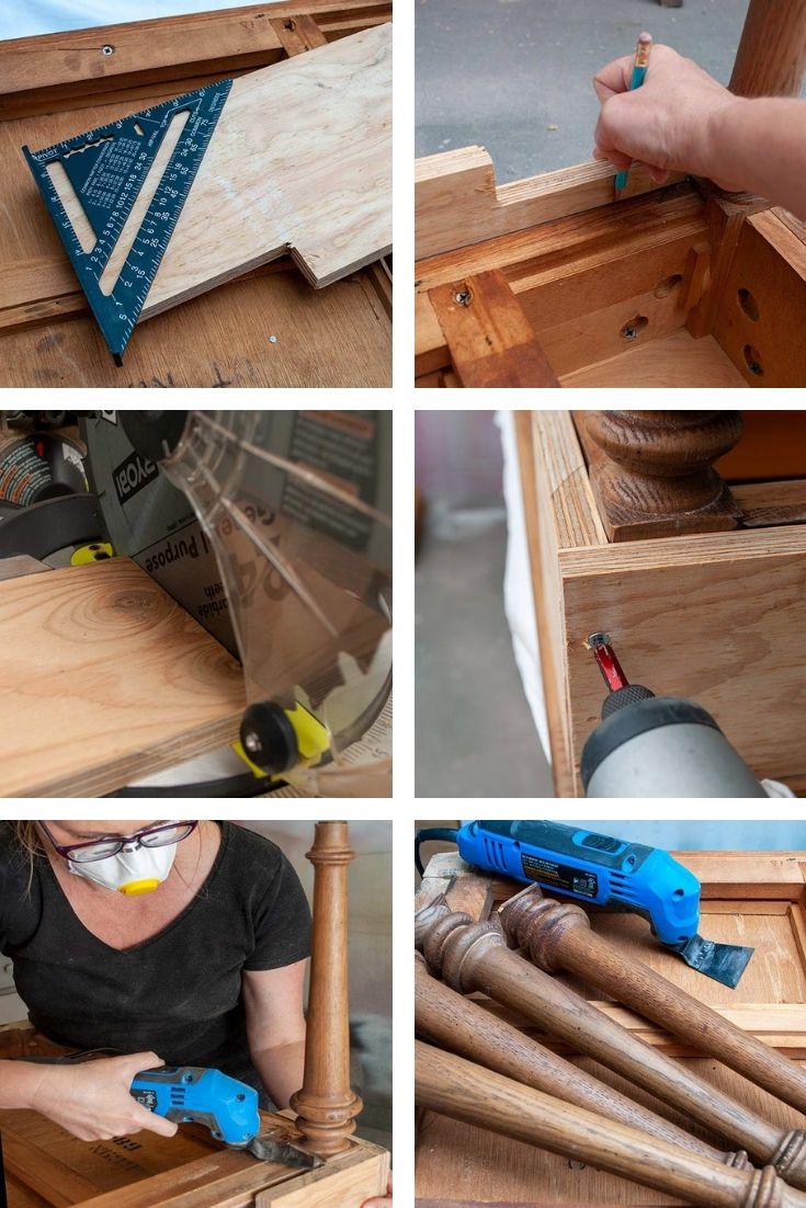 Making A Jig To Cut Off Table Legs