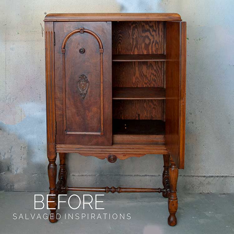 Vintage Cabinet Before