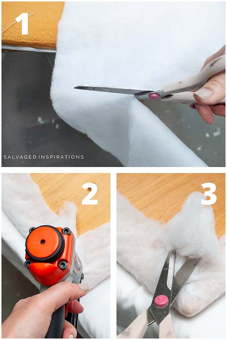 Adding Batting To Chair Seat