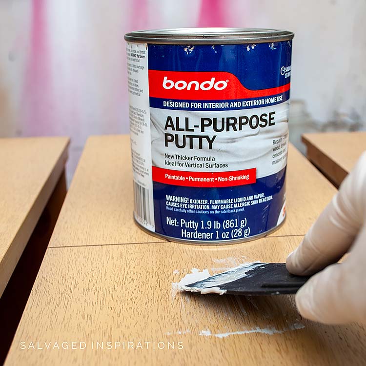 Filling With Bondo