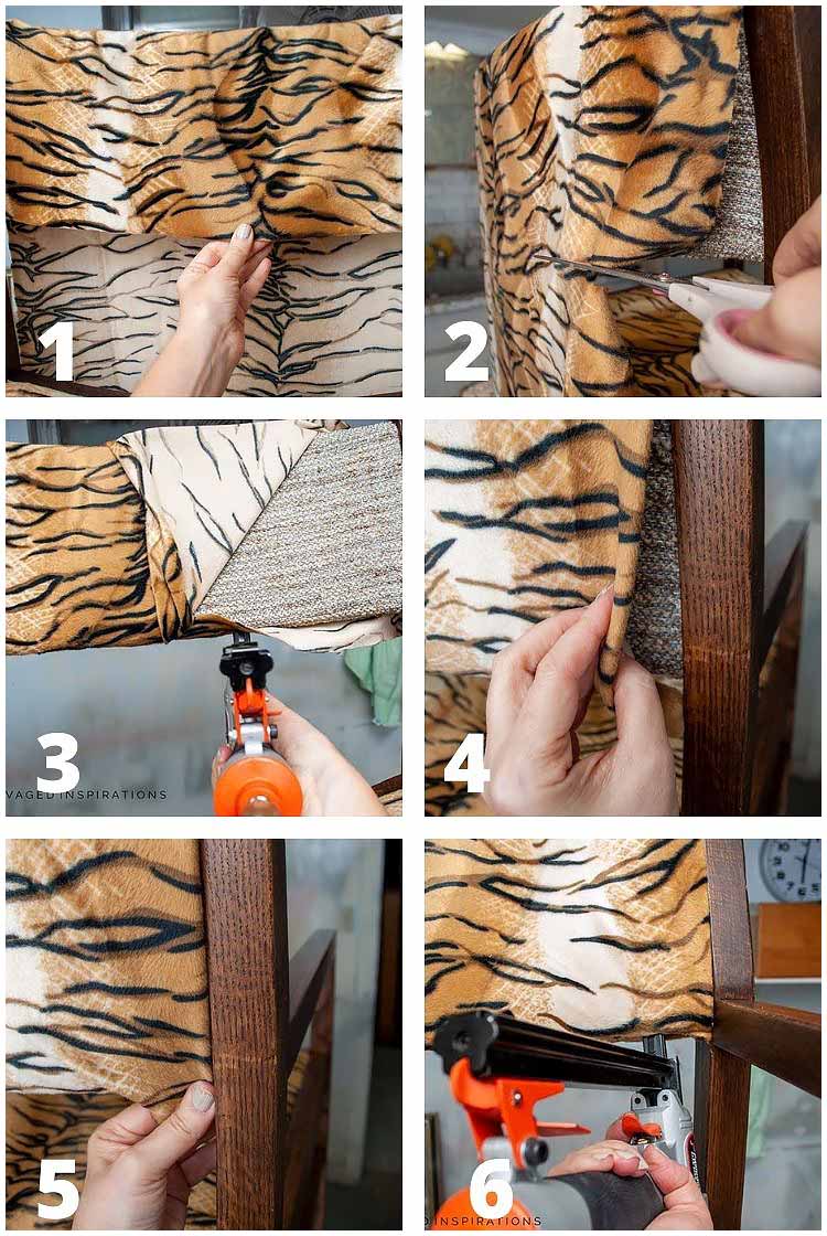 How To ReUpholster A Chair Back