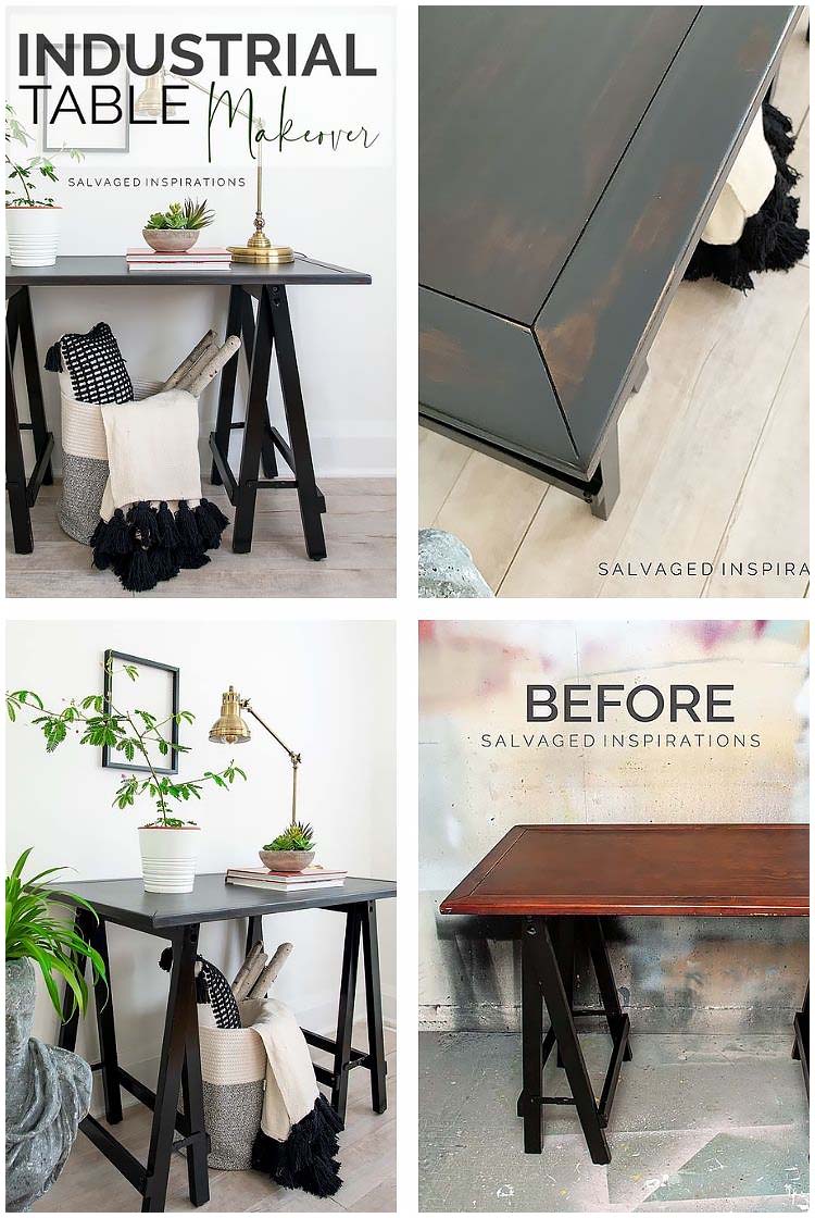 Industrial Table Collage