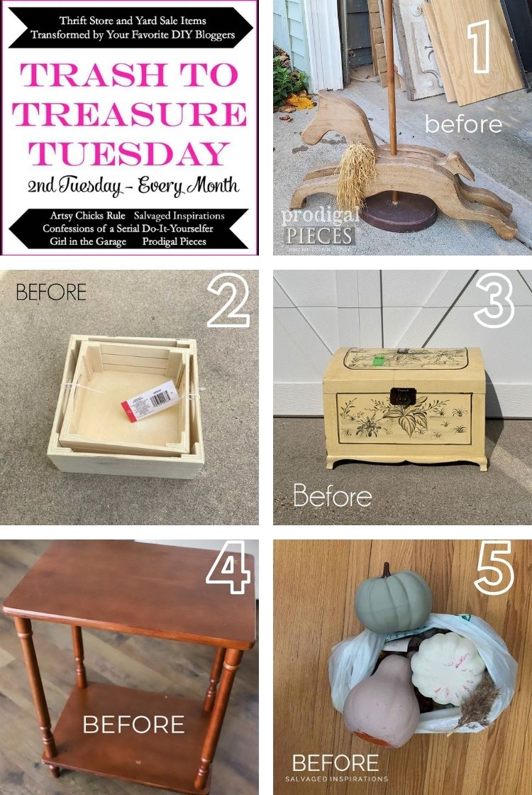 Trash To Treasure Befores Oct 12 2021