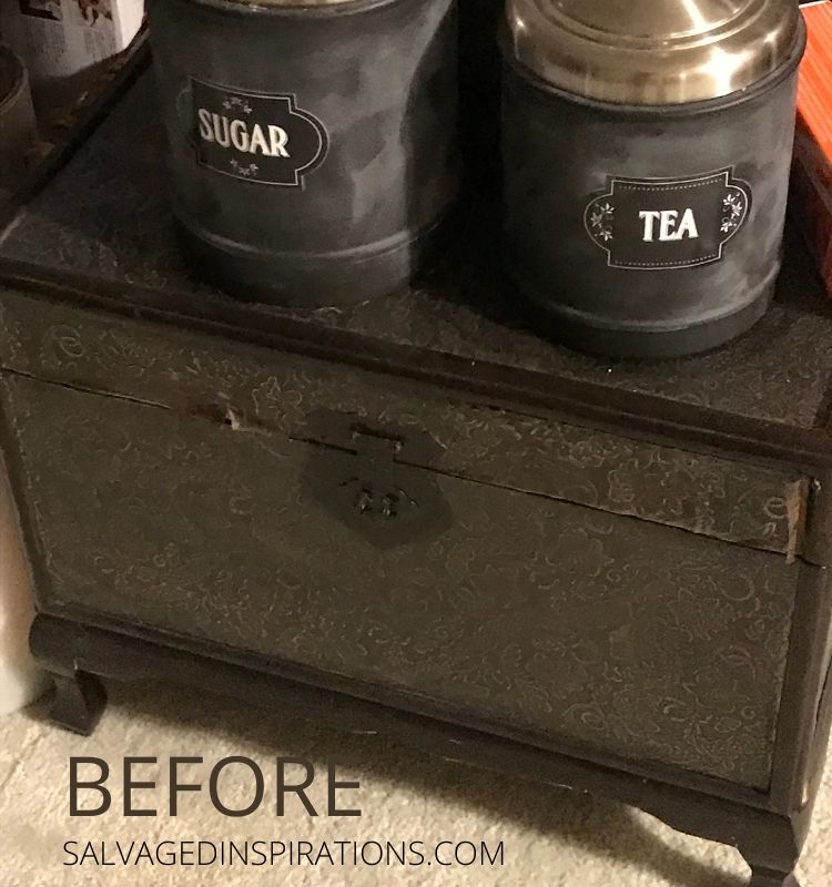 Curb Shopped Trunk Before