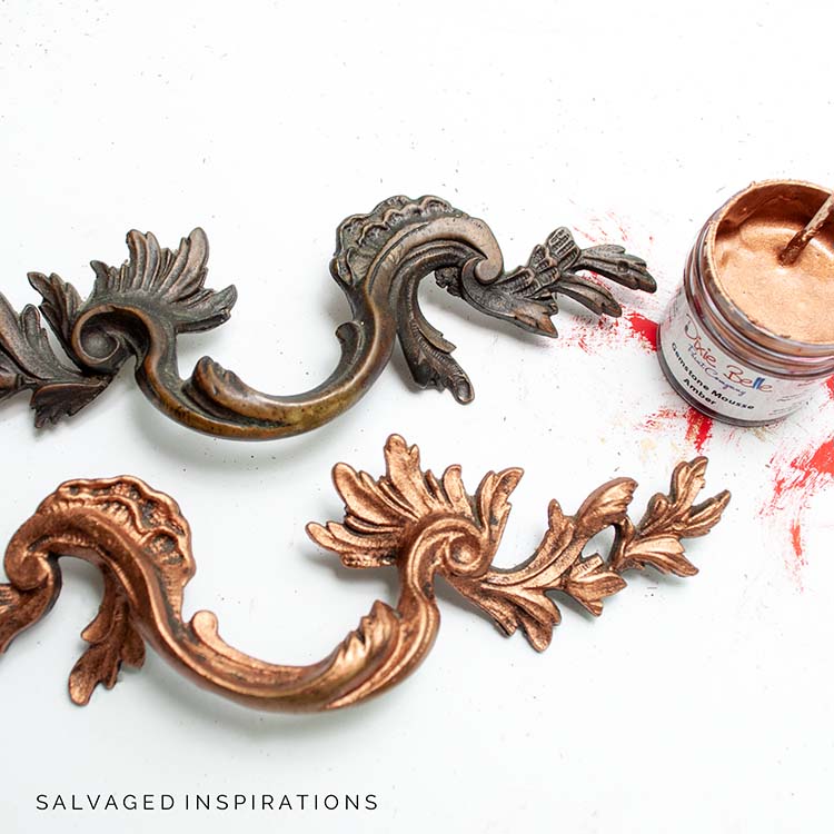 Painting Hardware w Gemstone Mousse