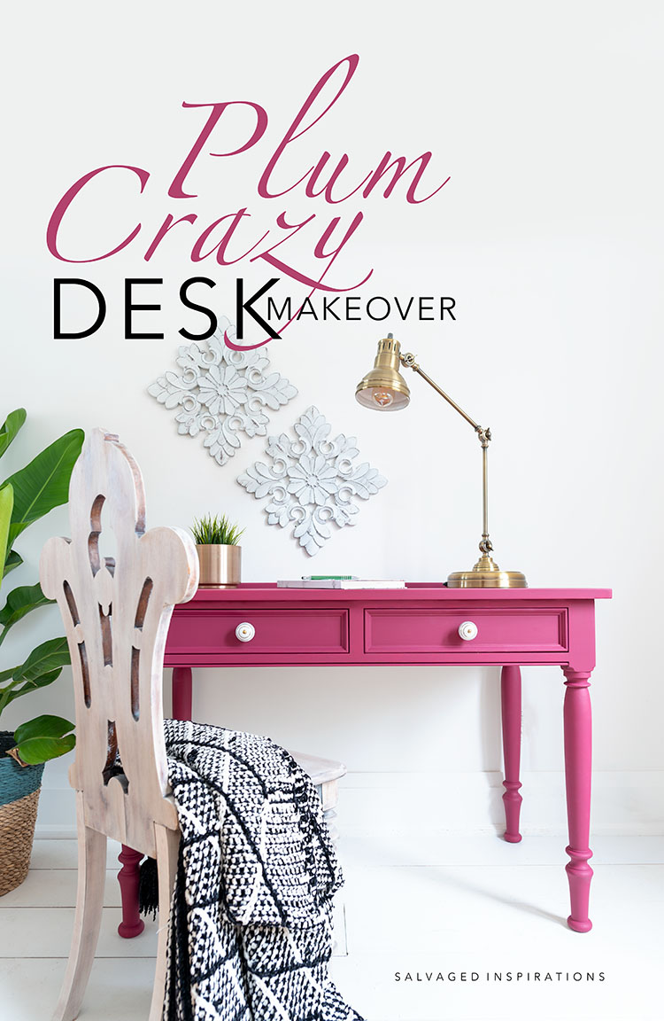 Plum Crazy Desk Makeover txt