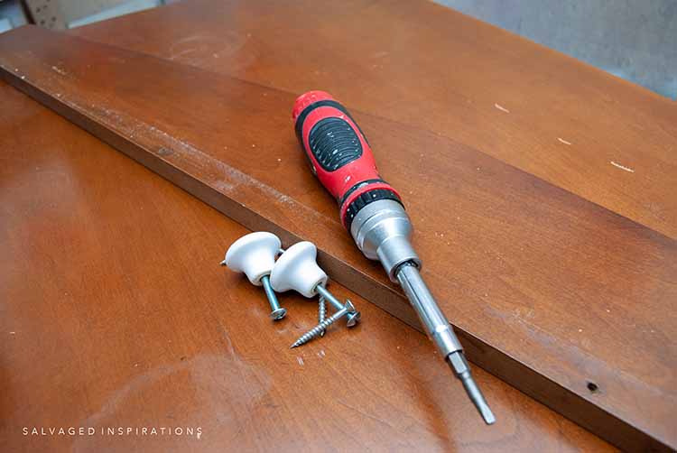 Remove Backboard and Knobs