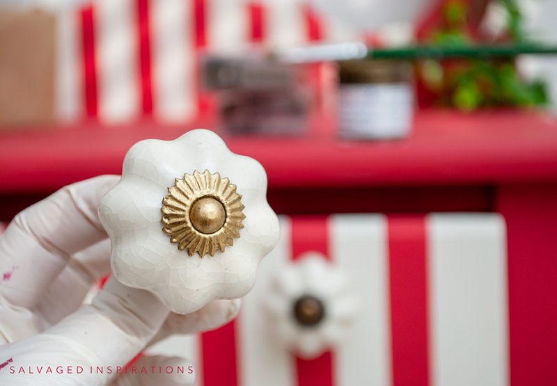 Gemstone Mouse on Furniture Knob