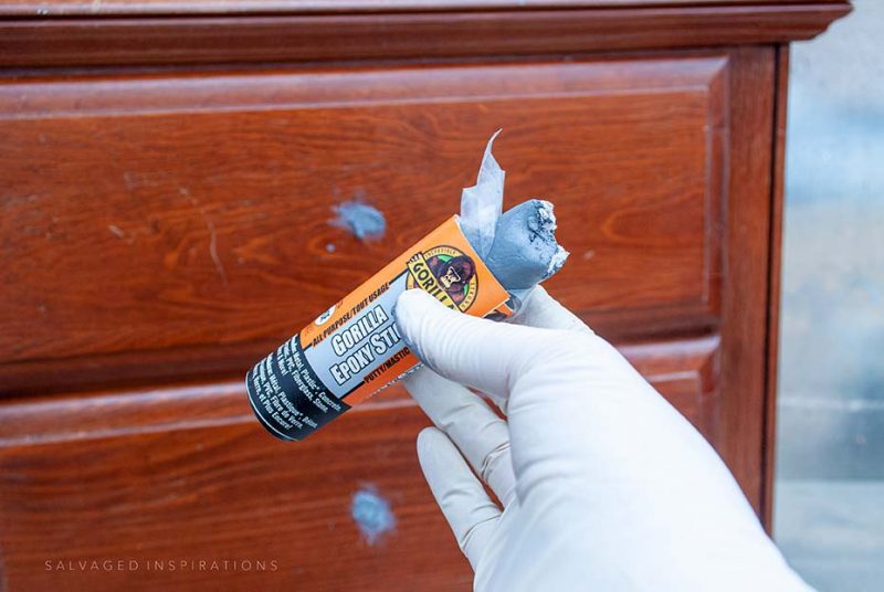 Gorilla Epoxy Stick for Hardware Holes