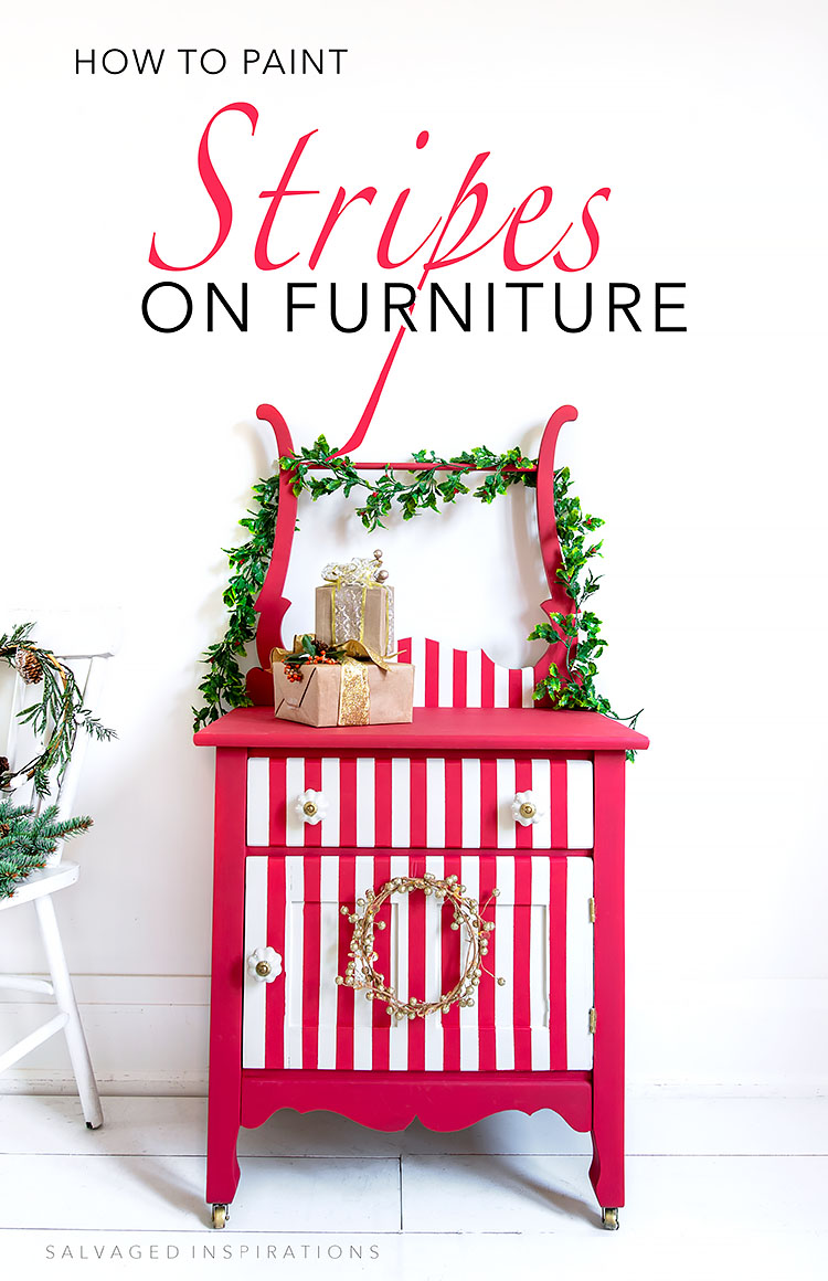 How to Paint Stripes On Furniture Txt