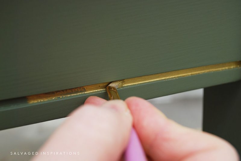 Adding Gemstone Gold Mousse