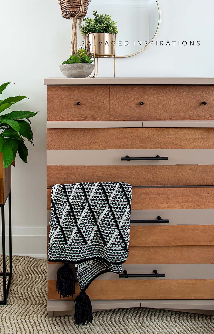 Half View of MCM Restyled Dresser