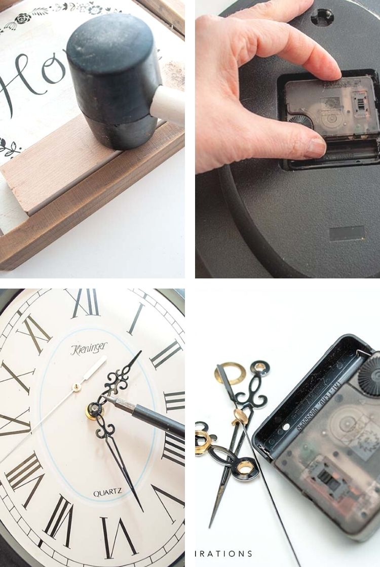 Take Apart Old Clock