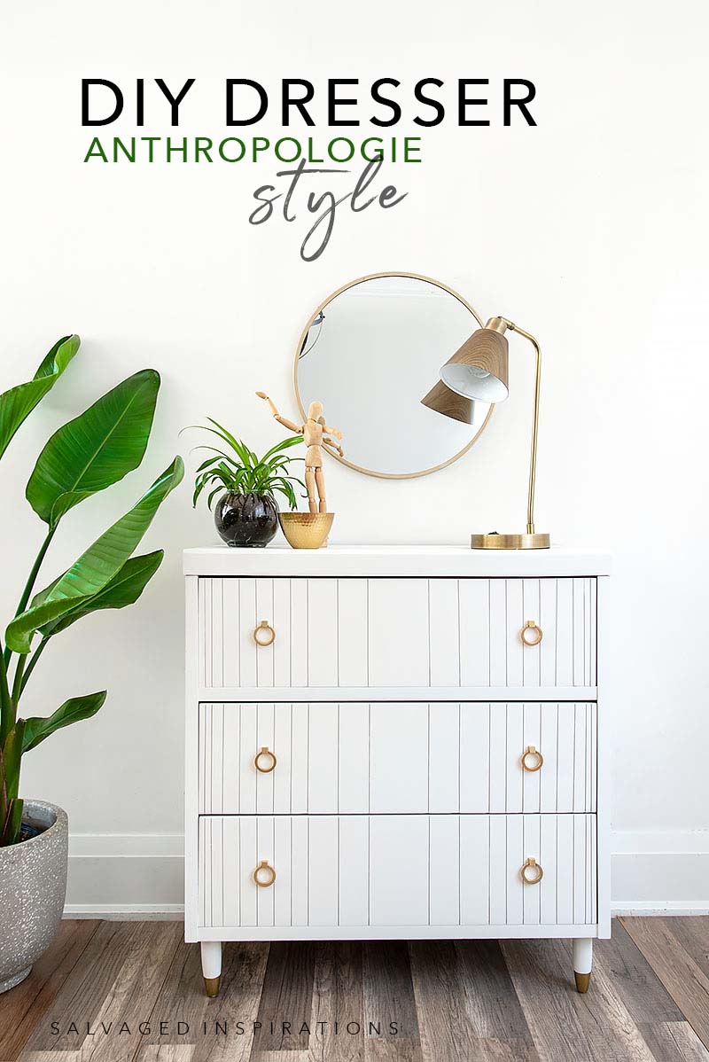 DIY Anthropologie Dresser Hack PIN