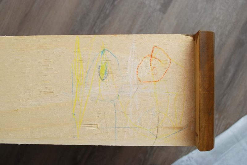 Kids Drawing on Drawer