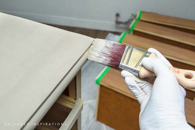 Painting Dresser w All In One Silk Mineral Paint