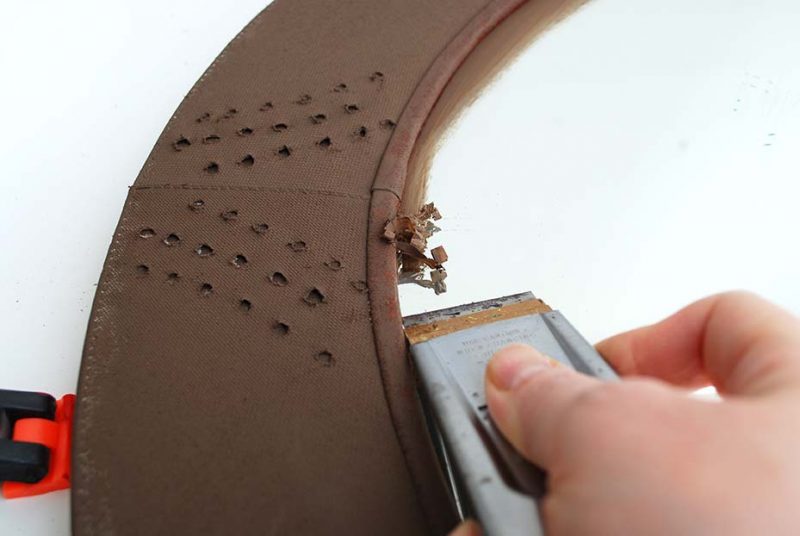 Removing Paint From Mirror