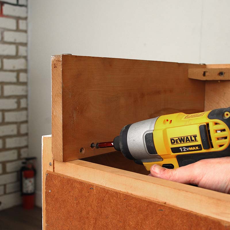 Removing Wood Skirt From Dresser