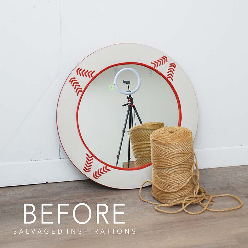 Restore Baseball Mirror Before