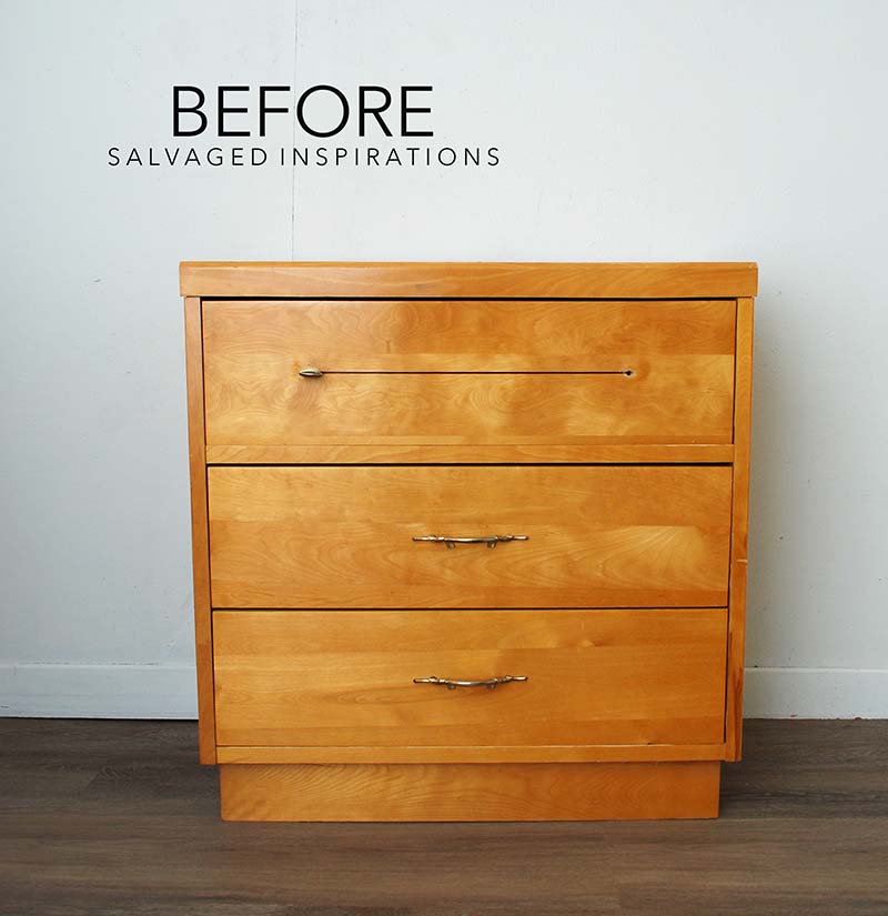 Restore Maple Dresser Before