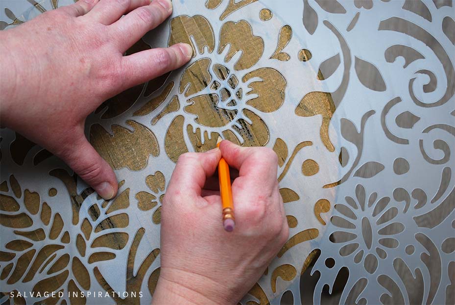 Tracing Stencil Design w Pencil