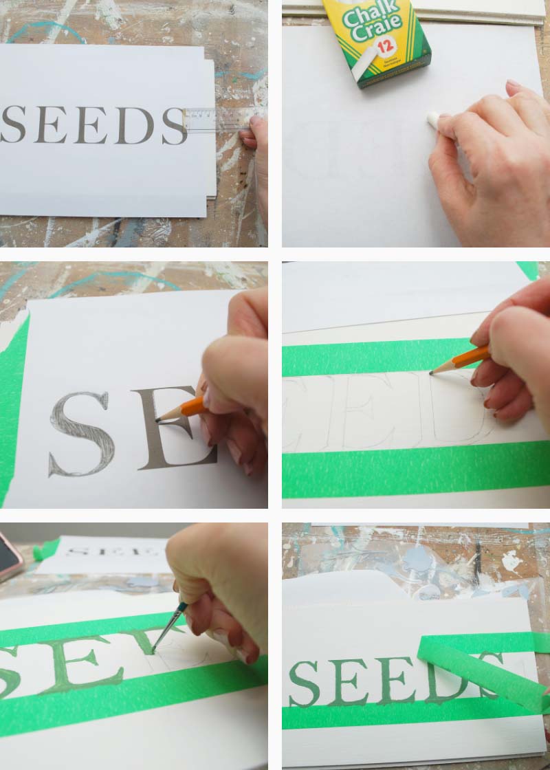 Adding Seed Font onto Seed Box