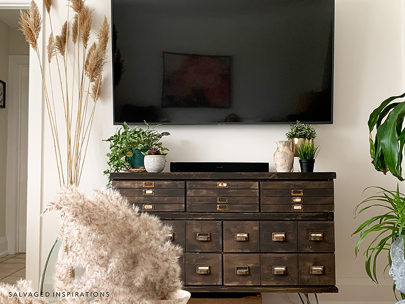 Apothecary Cart in LR - Salvaged Inspirations